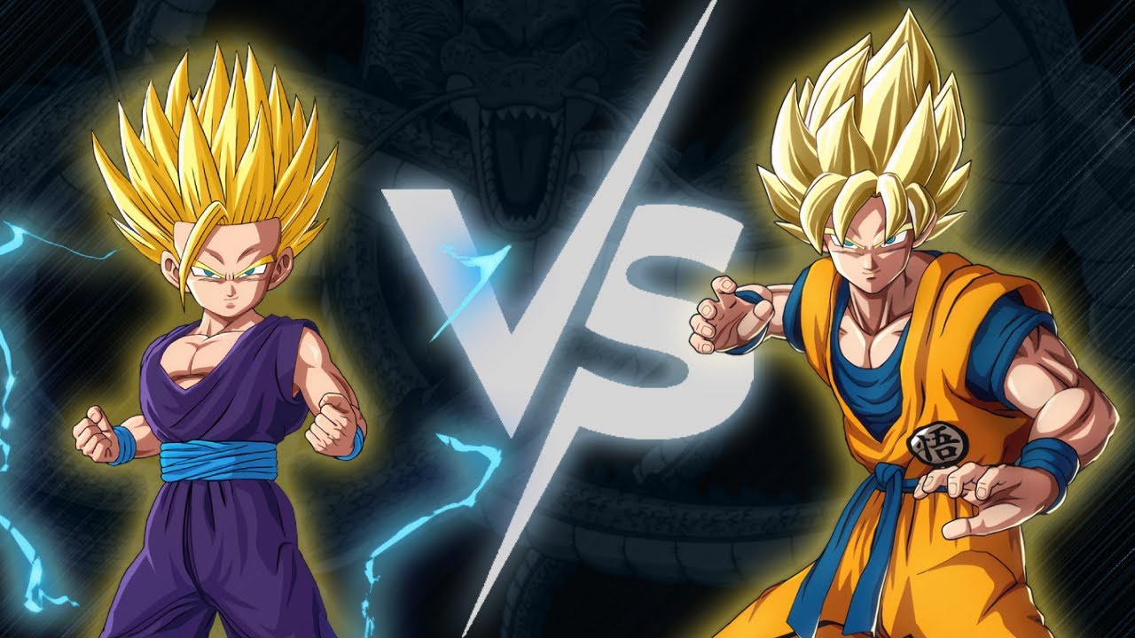 SS2 Gohan (Teen) vs SS Goku (Mid) - Dragon Ball: Sparking! Zero