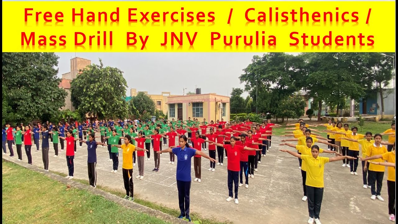 Free Hand Exercises ||  Mass Drill  ||  Calisthenics  || Health is Wealth || Physical Fitness PT