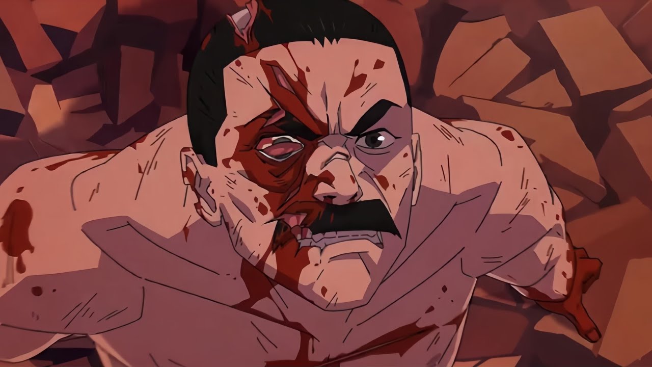 THRAGG VS BATTLE BEAST || FAN ANIMATION INVINCIBLE 