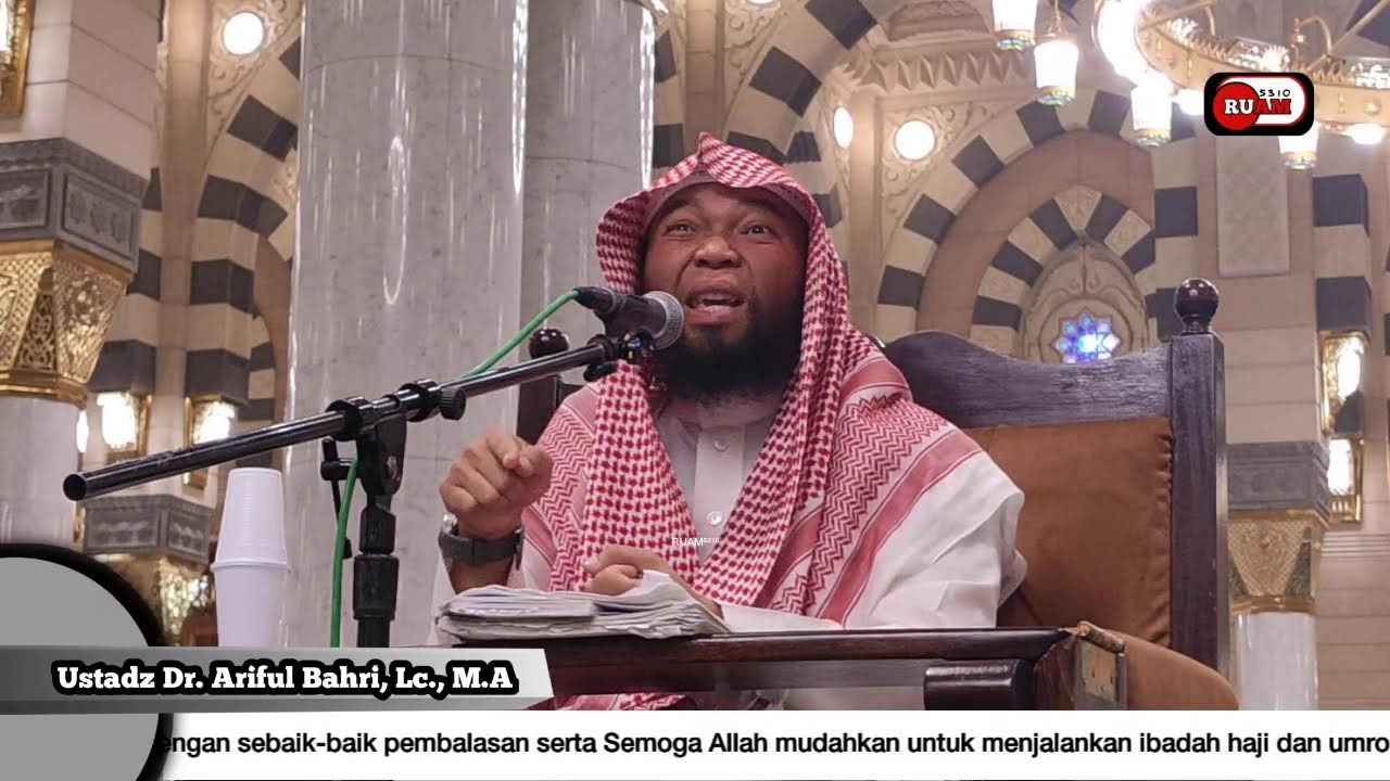 12-12-2025 || Live Kajian Rutin Pintu 19 Masjid Nabawi || Ustadz Dr. Ariful Bahri,Lc., M.A