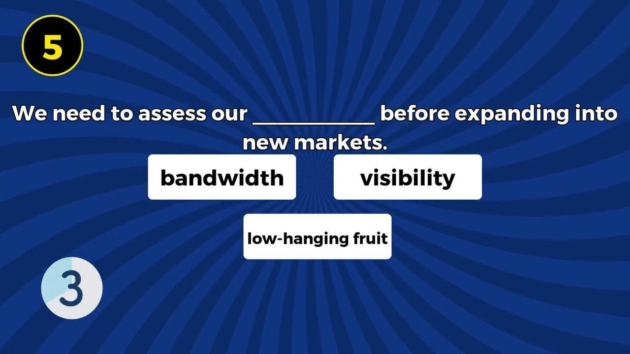 Master Business Buzzwords Quiz on Popular Corporate Jargon!