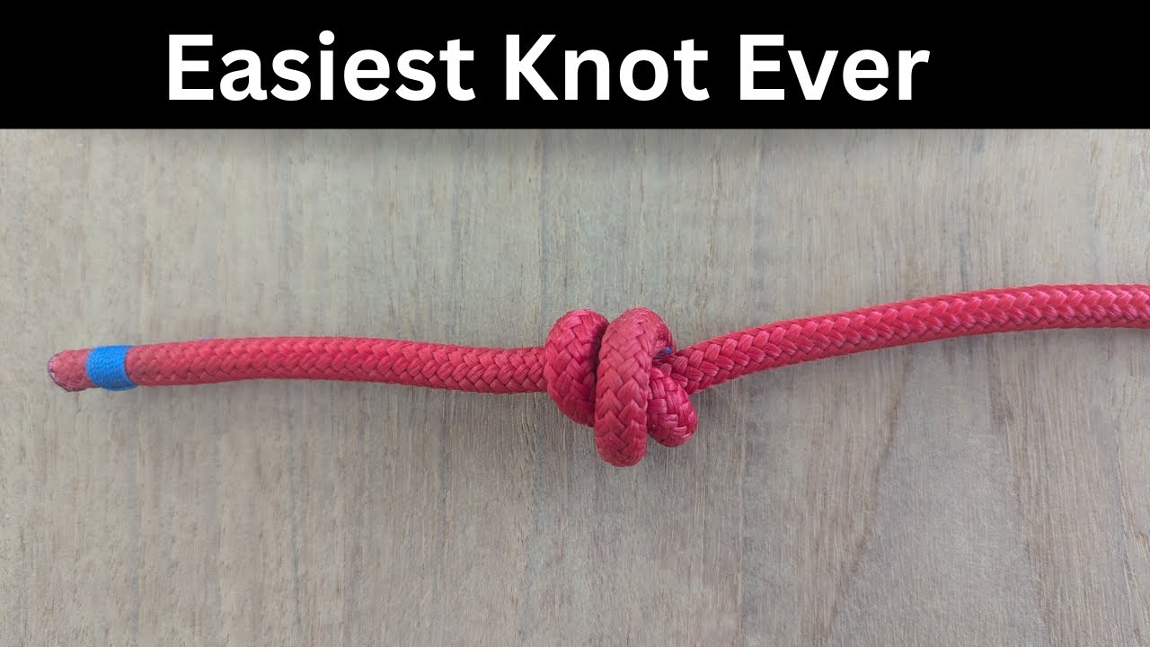 Double Overhand Stopper Knot