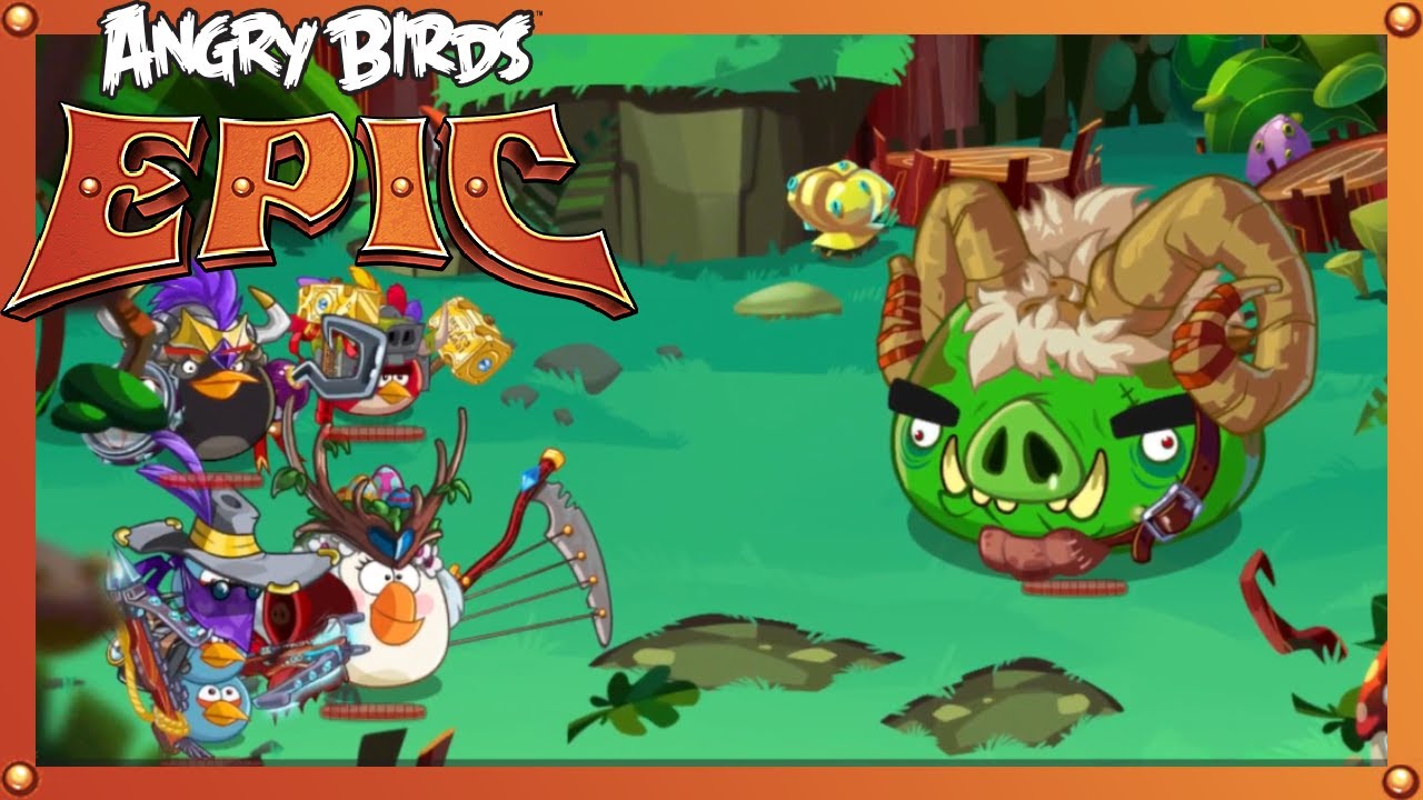 Angry Birds Epic | Mythic Sanctuary | Cave 29 Gameplay 4