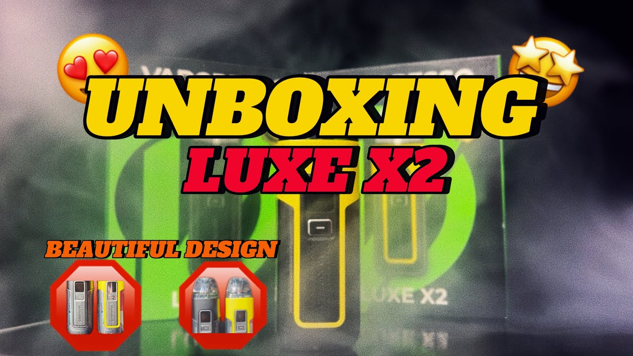 UNBOXING LUXE X2 🤩|#vapeshack  #viralvideos #viral #vapevideos #unboxing #pods