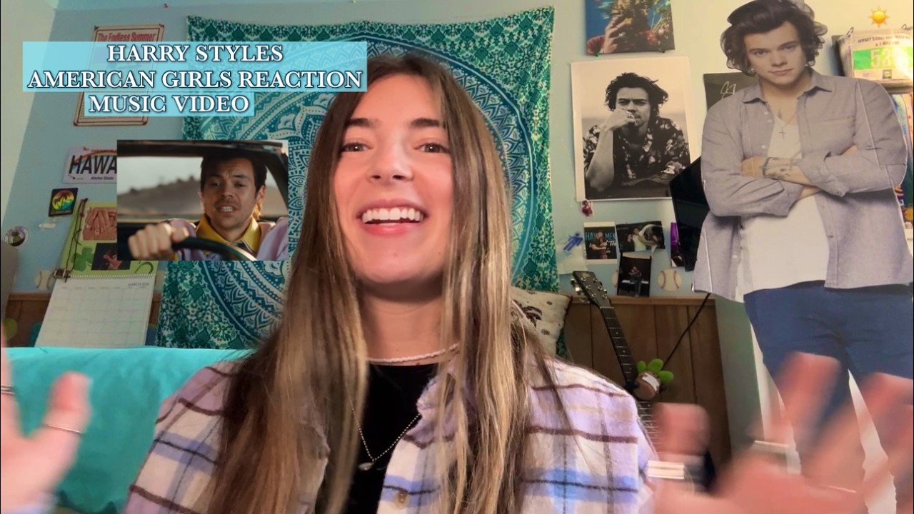 Harry Styles - American Girls (Official Music Video) | (REACTION)