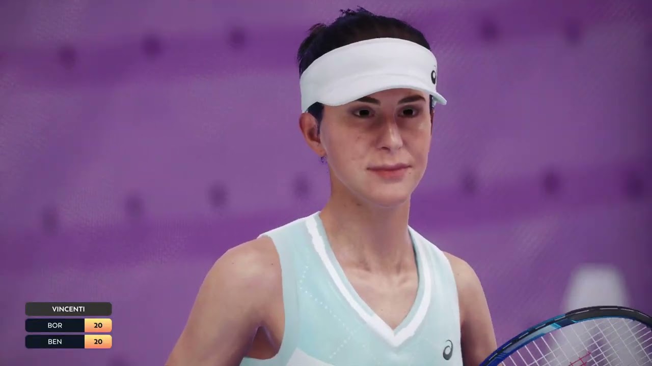TS Finals Kallang - Gruppo 1 - Incontro 2 vs Belinda Bencic (2° set)