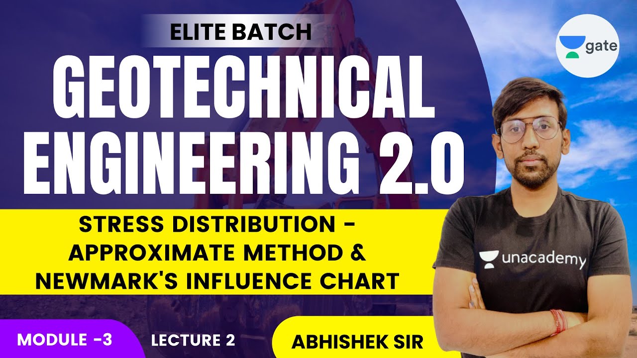 L 2 | Stress distribution - Approximate method & Newmark's influence chart | Geotechnical Engg. 2.0