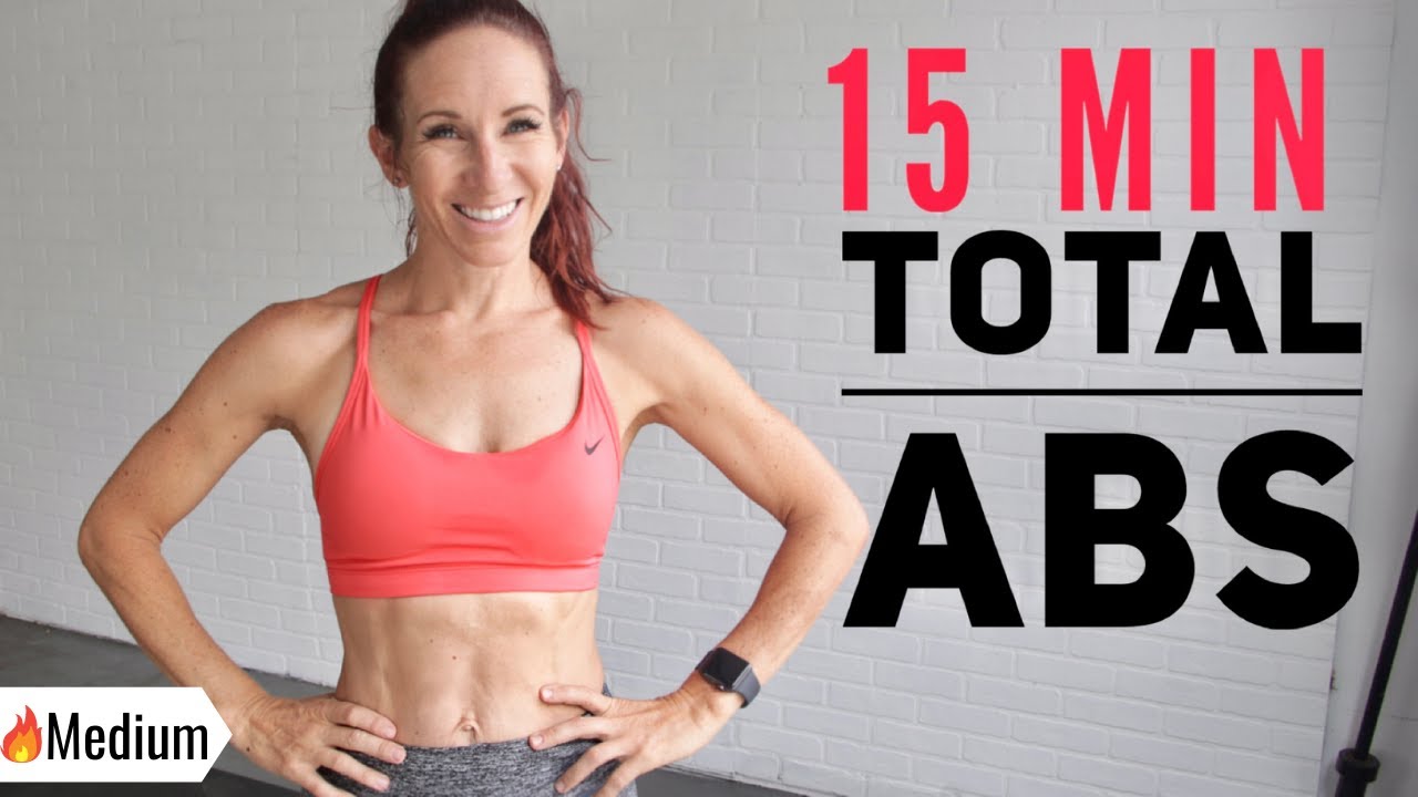 15 MIN TOTAL RIPPED ABS WORKOUT | Build Sexy Ab Muscles at home with no equipment to FUN MUSIC
