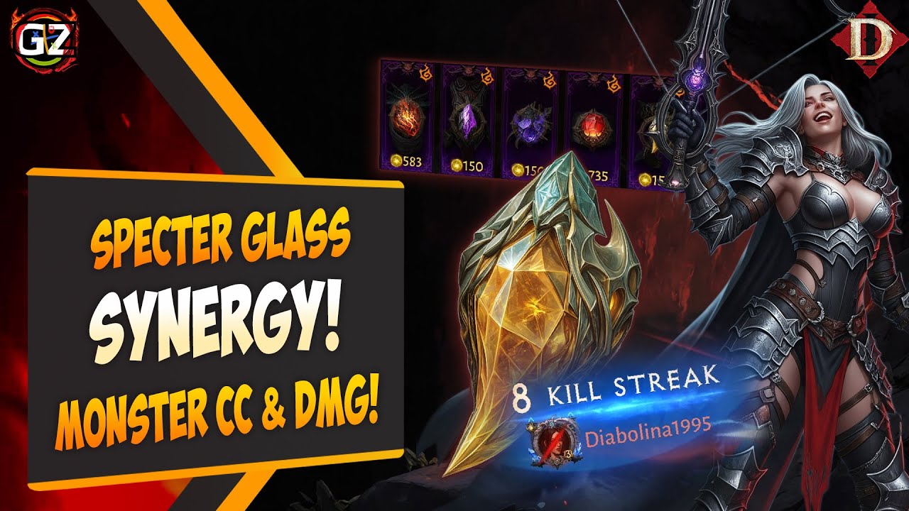 Идеальное сочетание самоцветов превращает Specter Glass в монстра | Diablo Immortal
