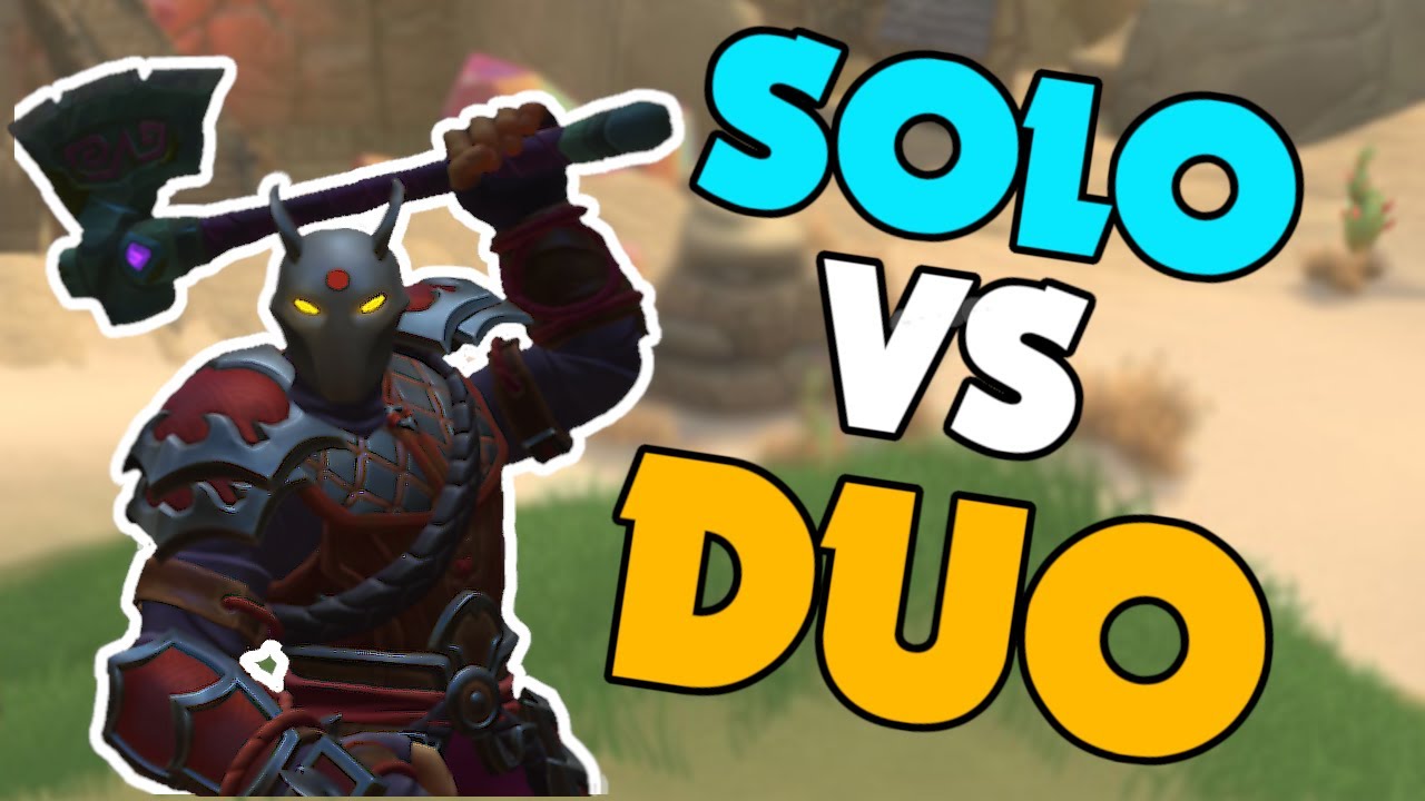 SOLO vs DUO | Warrior Guide | Realm Royale | Tutorial | Axe Build