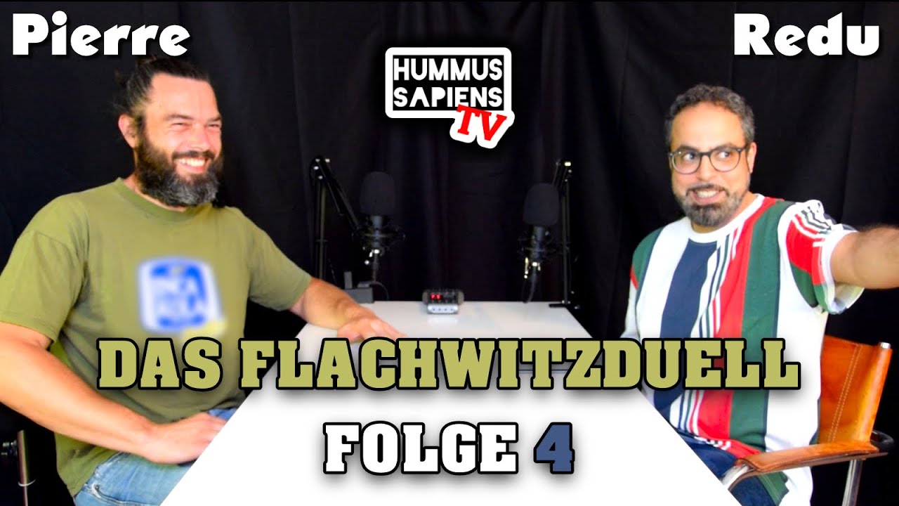 Das Flachwitzduell S01E04 | Pierre vs. Redu | Papawitz Challenge | Dad Jokes auf deutsch