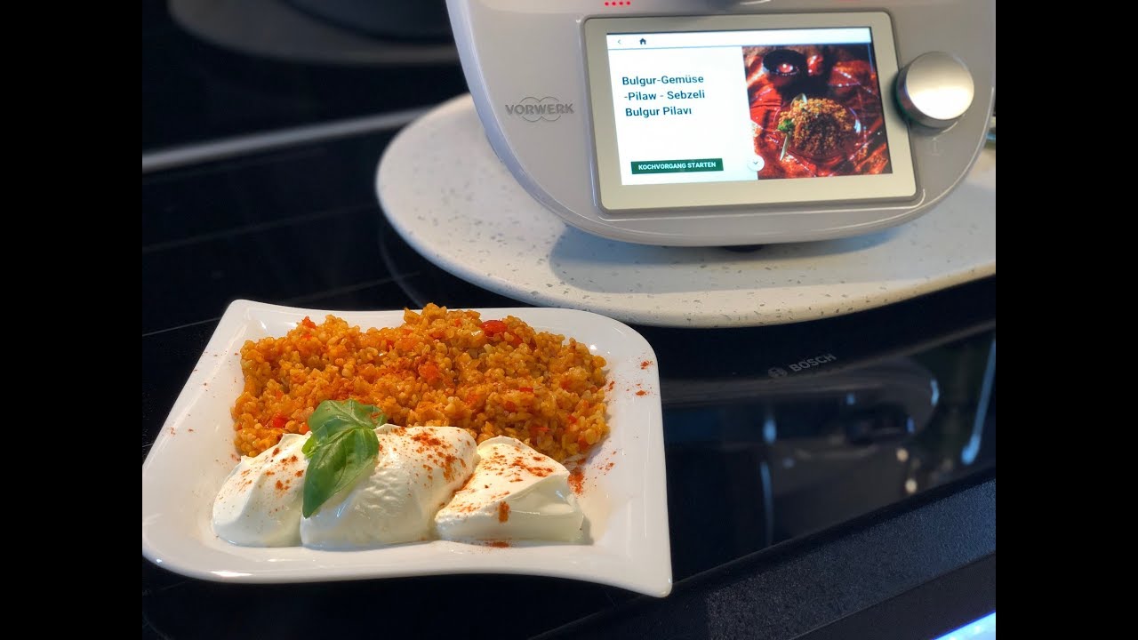 Bulgur Gemüse Pilaw - Sebzeli Bulgur Pilavi Thermomix® TM6, TM5, TM31