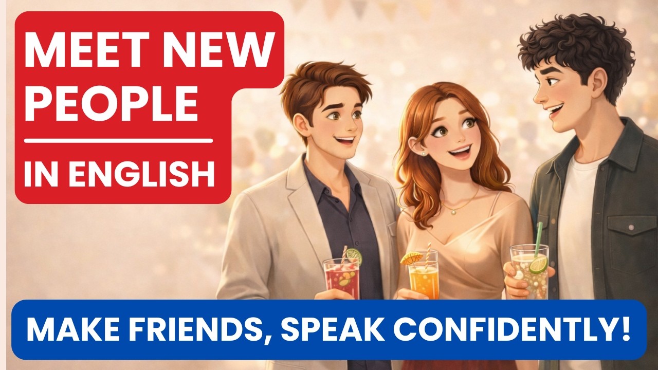 How to Meet New People in English | Social Phrases for Beginners | English Podcast