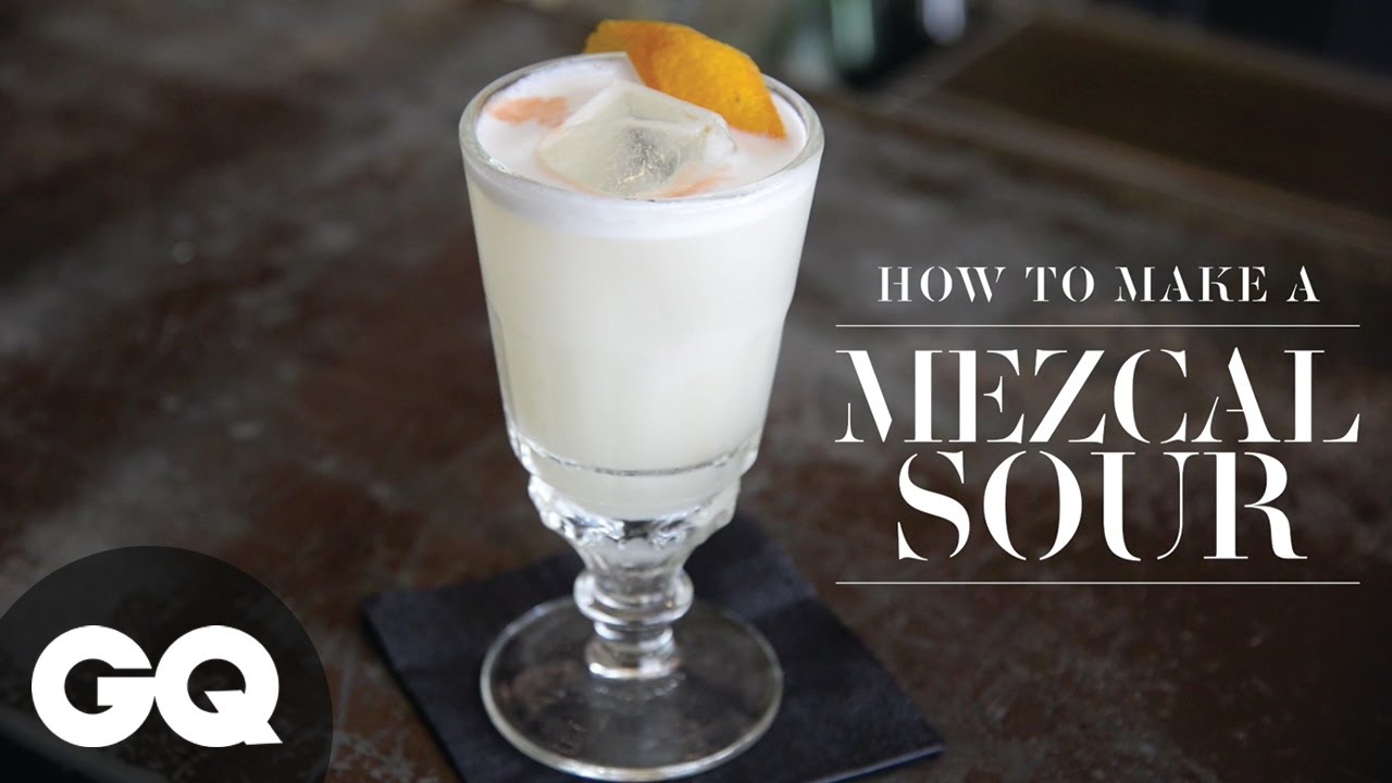 How To Make A Mezcal Sour | Cocktail | GQ
