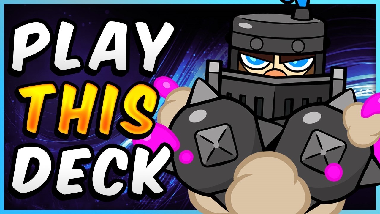 JUMP UP RANKS with NEW MEGA KNIGHT DECK! — Clash Royale