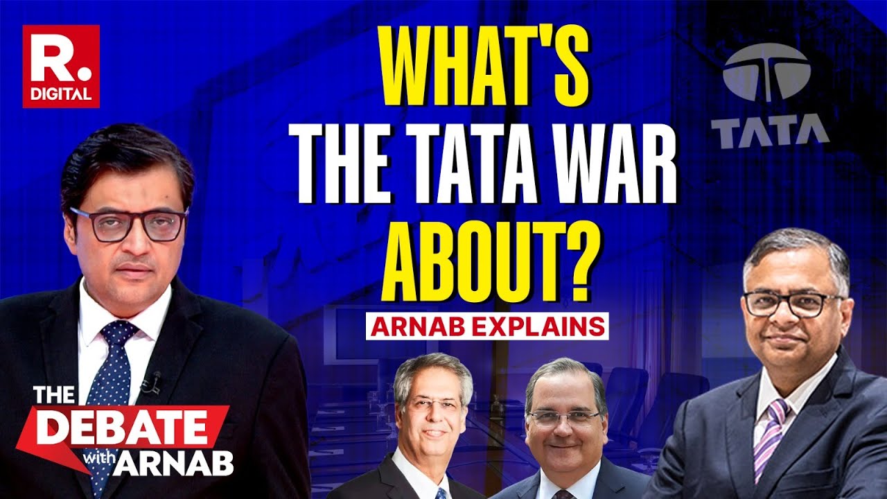 Arnab Decodes The TATA Power Tussle And What's The Boardroom War About