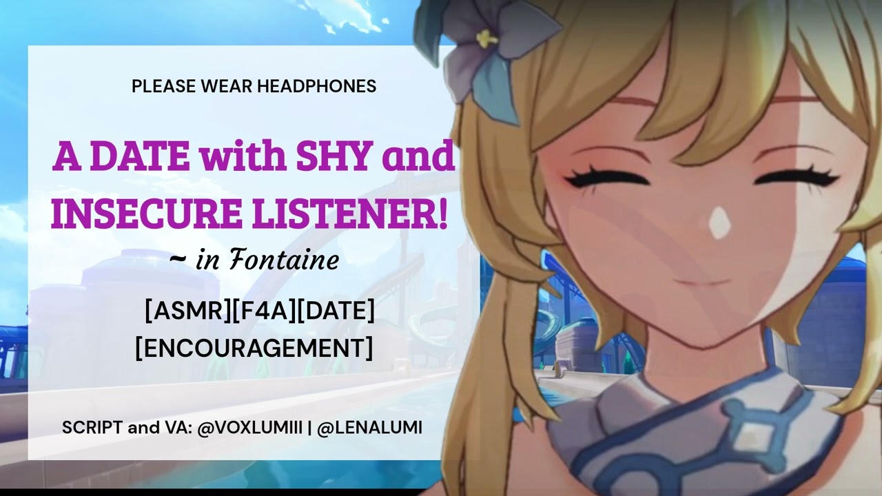 Shy Listener Goes on a Date with Lumine~ in Fontaine! [ASMR][F4A]