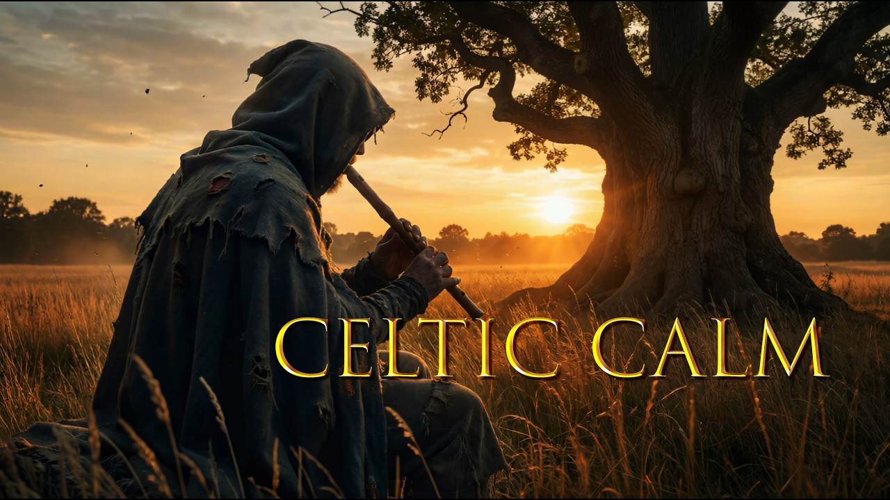 Celtic Calm | 2 Hours of Ancient Flute & Golden Hour Forest Ambience