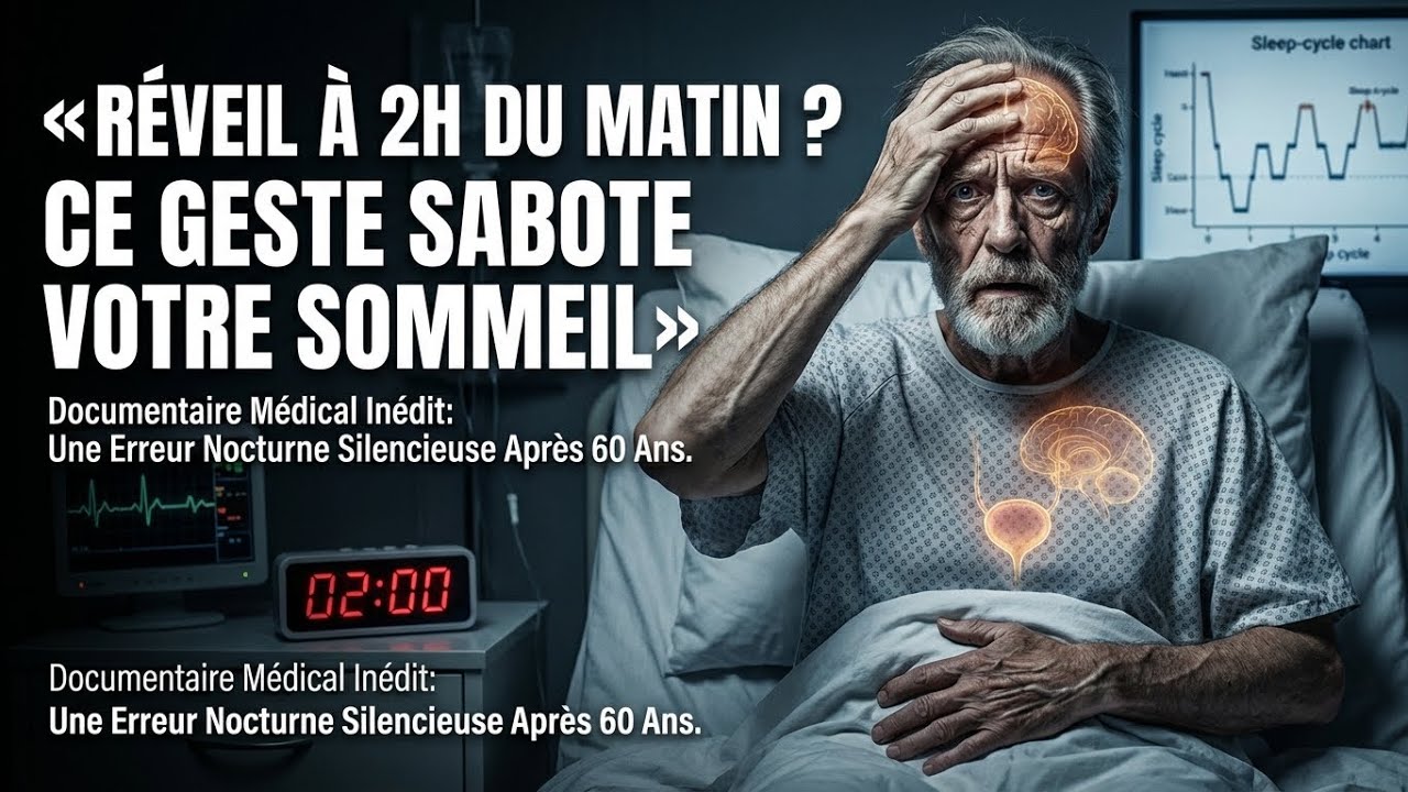 Ne buvez plus jamais d'eau plate avant de dormir L'erreur que 99% des seniors font