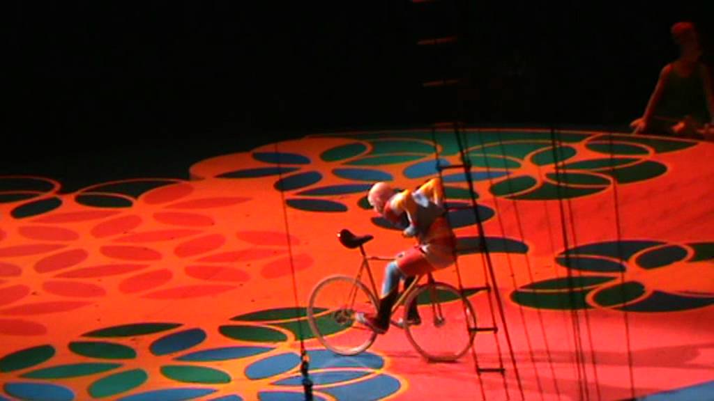 Cirque du Soleil Saltimbanco @ Kiev, ride on bike