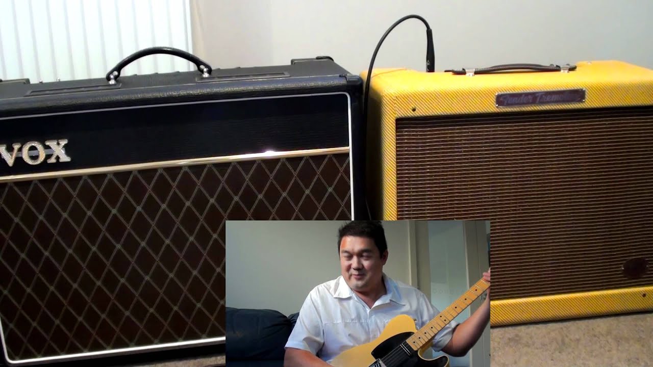 Fender Tremolux EC Amplifer vs Vox AC-15 Amplifier