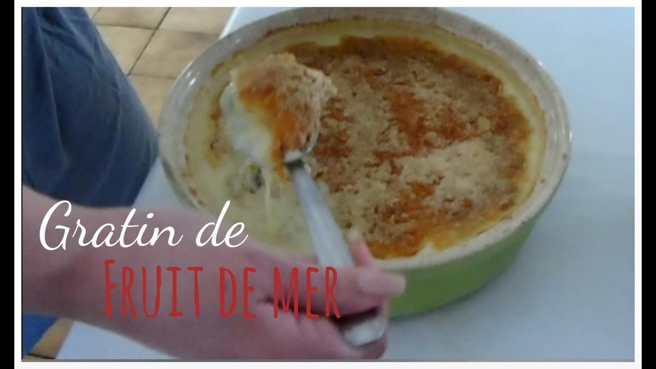 gratin de fruit de mer