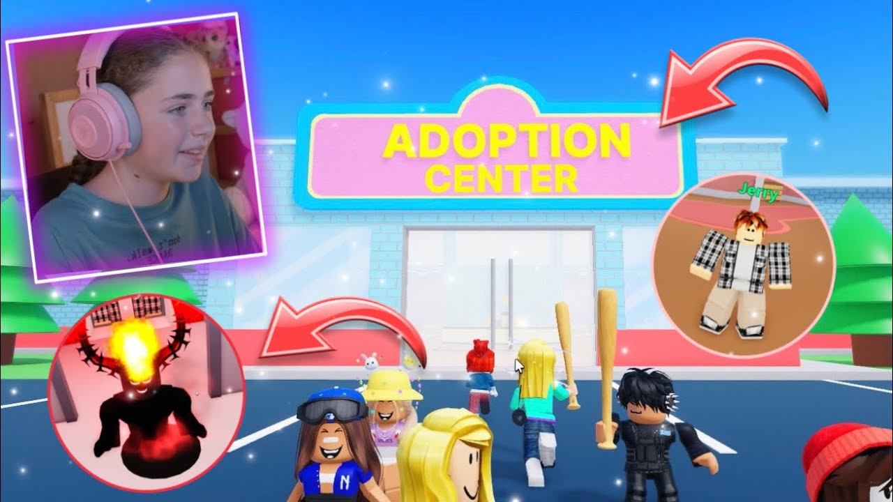 ΜΑΣ ΚΥΝΗΓΑΕΙ ΤΟ ΤΕΡΑΣ Στο Adoption Story 2!! (Roblox)