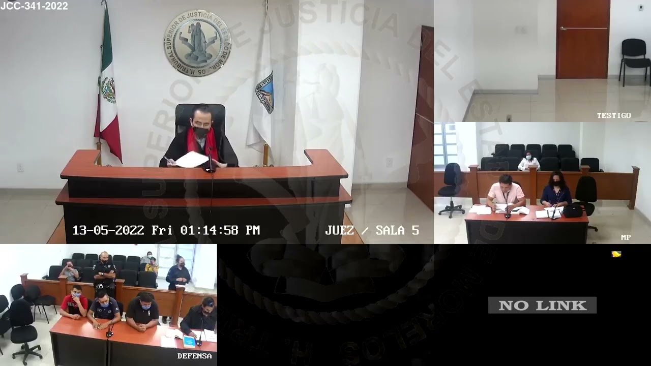 AUDIENCIA DE CONTROL DE DETENCION 2022 CUAUTLA MORELOS MEXICO