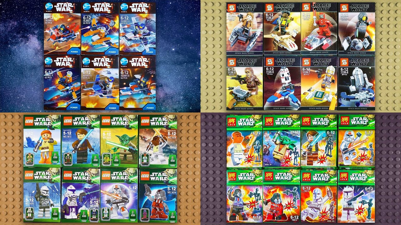 LEGO Star Wars Minifigures Compilation Volume 3 (knock-off)
