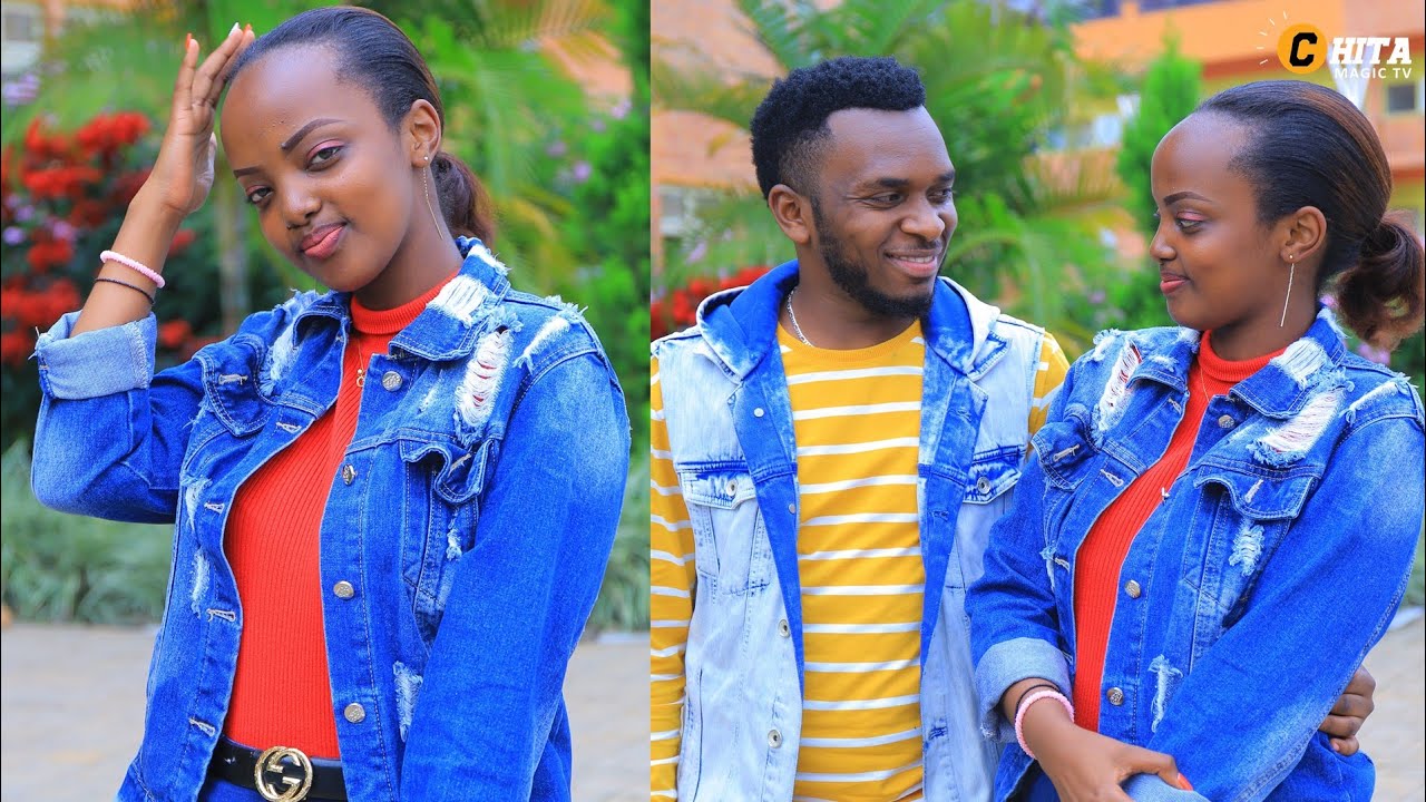 Bakundaniye muri filime💕Uko bahuye biratangaje||Bari ROMANTIC cyane||TWAGANIRIYE na Albine & Pedro