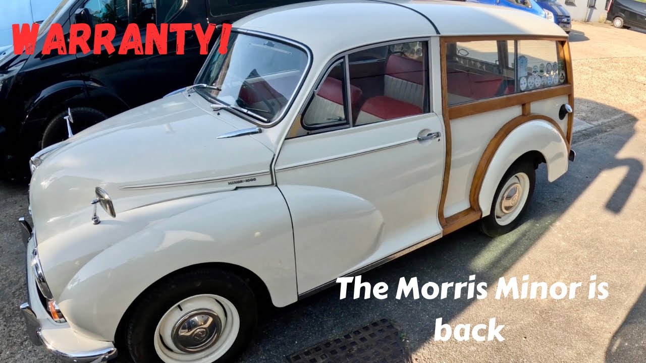 Morris Minor возвращается для замены прокладки головки блока цилиндров