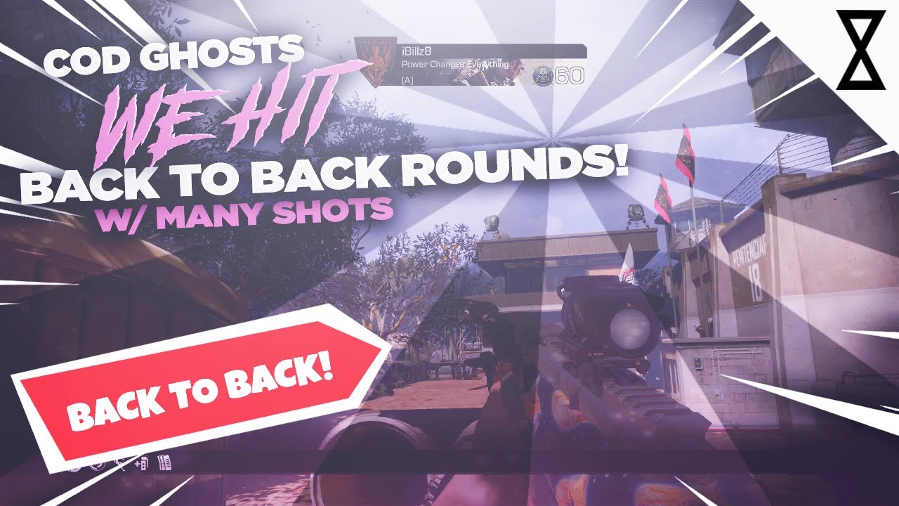 WE HIT CRAZY SHOTS BACK TO BACK! (COD GHOSTS TRICKSHOTTING W/ BANGERS!)
