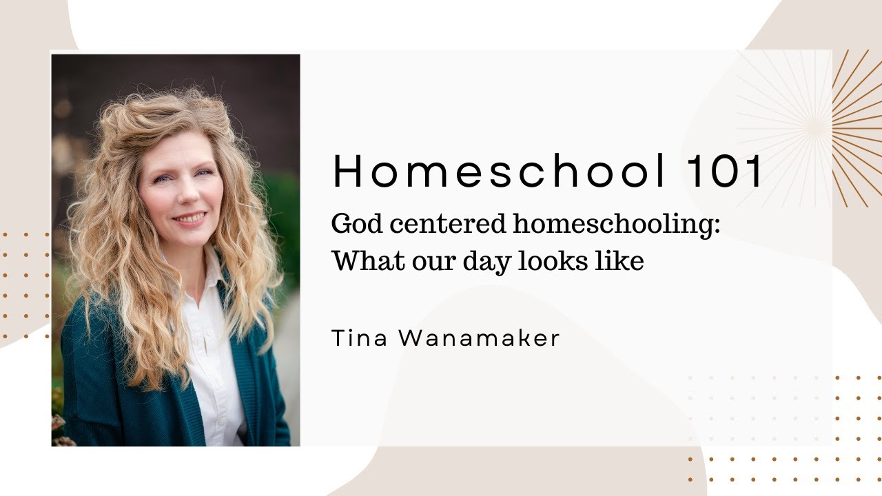 God centered homeschool: what our day looks like.