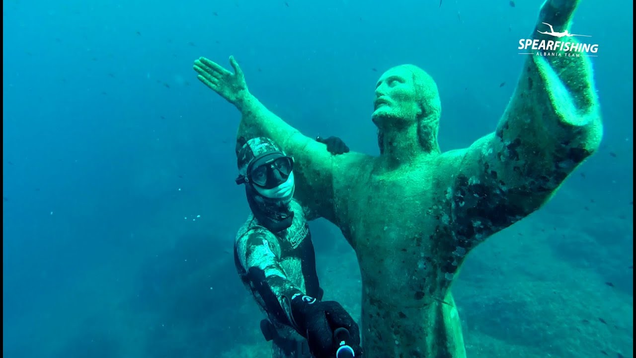 Cristo degli abissi - Immersioni in apnea - Ardy Storm
