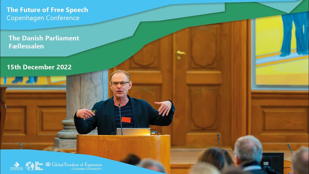 Eric Heinze - The Future of Free Speech - Copenhagen Conference - December 2022
