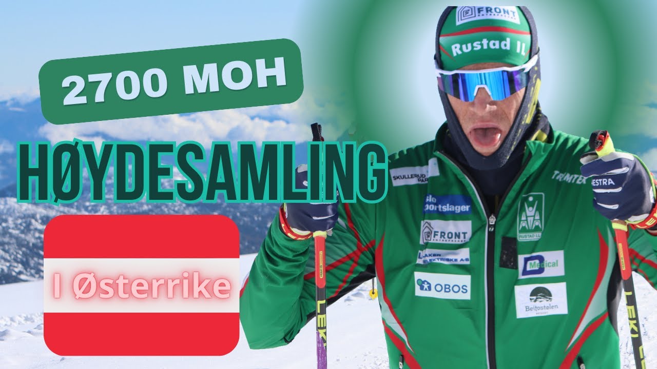 Høydesamling i Østerrike på 2700 meter!