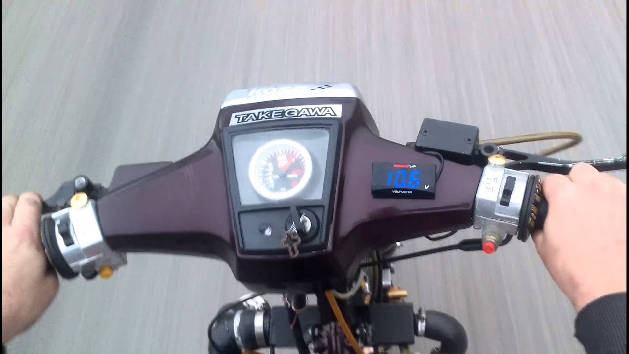 GLX TURBO WITH NEW IGNITION MAP TEST AT 1,2 OVER