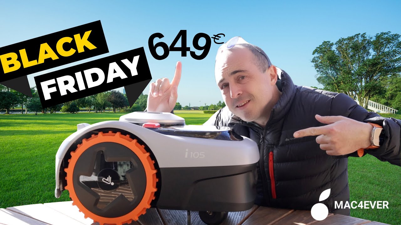La tondeuse Navimow i105 à 649€ : le BON PLAN pour le BLACK FRIDAY !