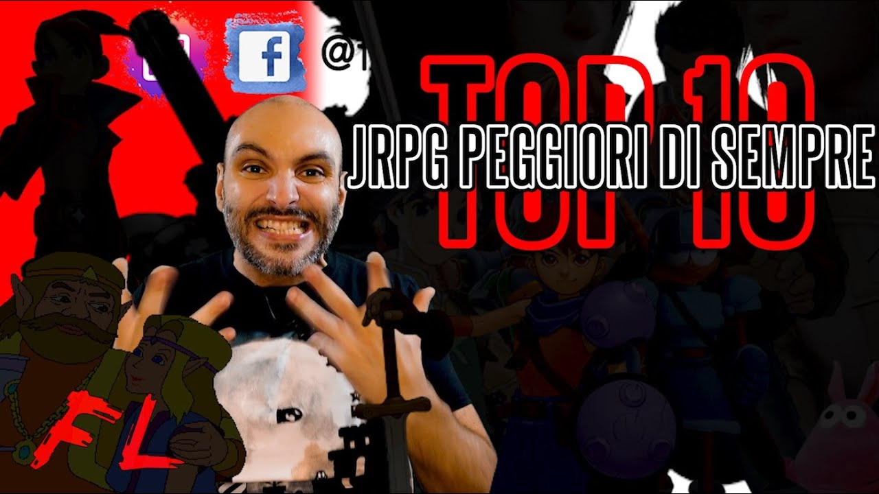 Top 10 PEGGIORI JRPG della Storia - I GdR che cambiarono la storia