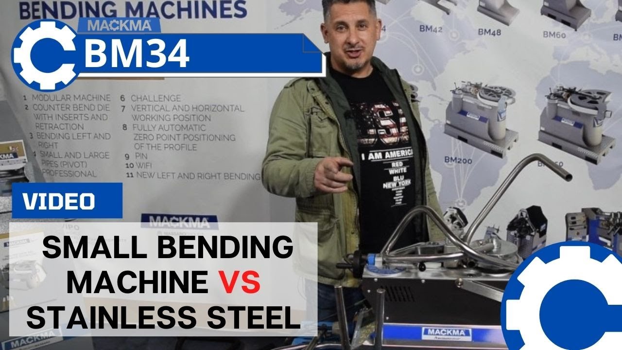 Mackma Machine: BM34 Bending Stainless Steel