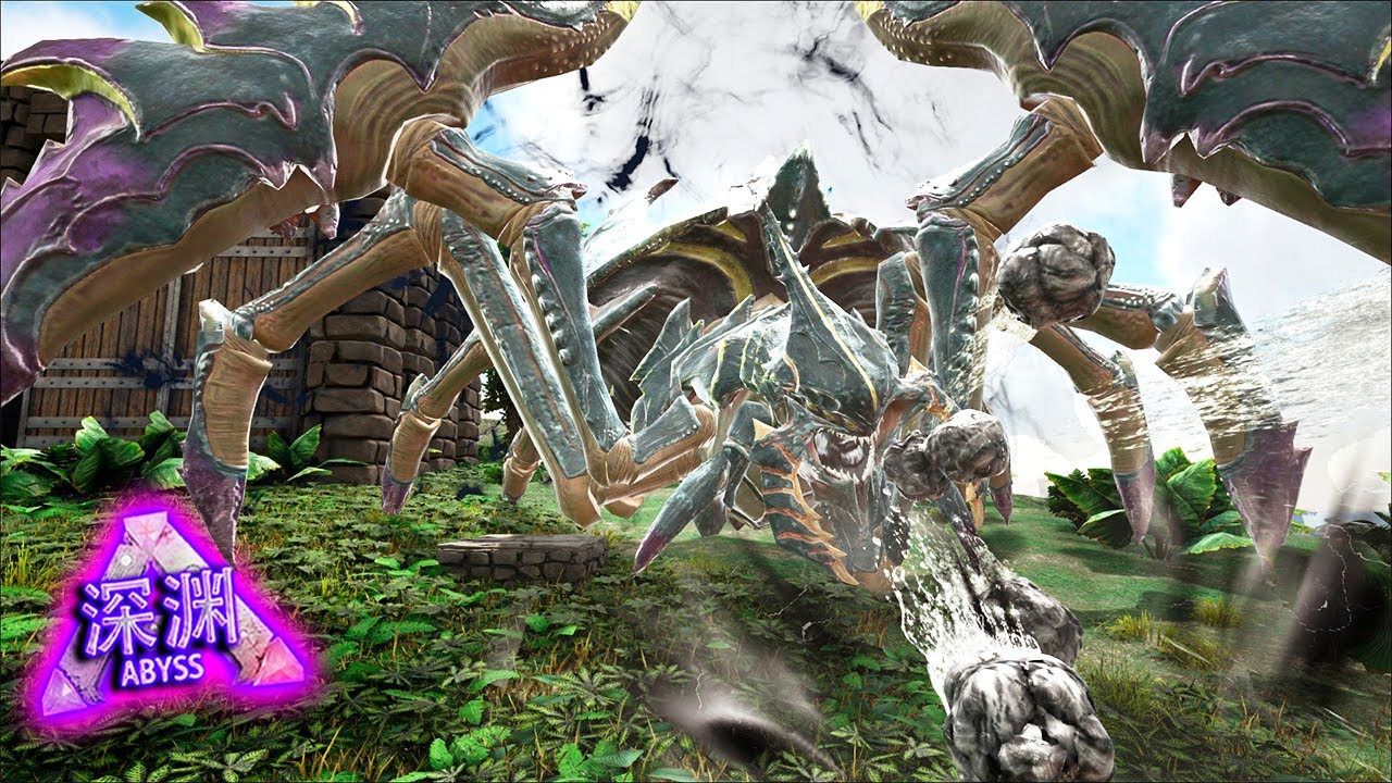 PRIMEIRO BOSS DA BANCADA SECUNDARIA!! É FORTE?? - ARK ABYSS #34