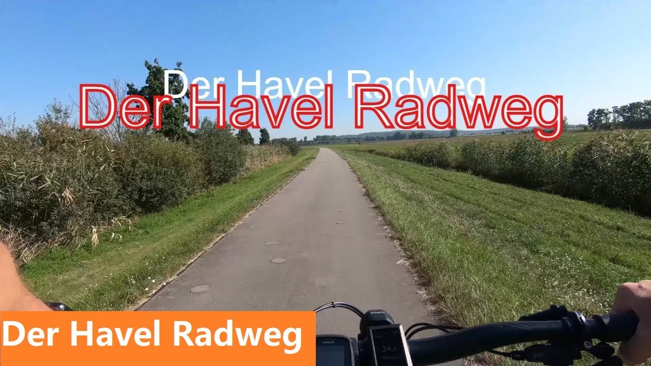 |E-Bike| 4K Den Havel Radweg von Brandenburg an der Havel über Werder - Potsdam - Berlin retour...