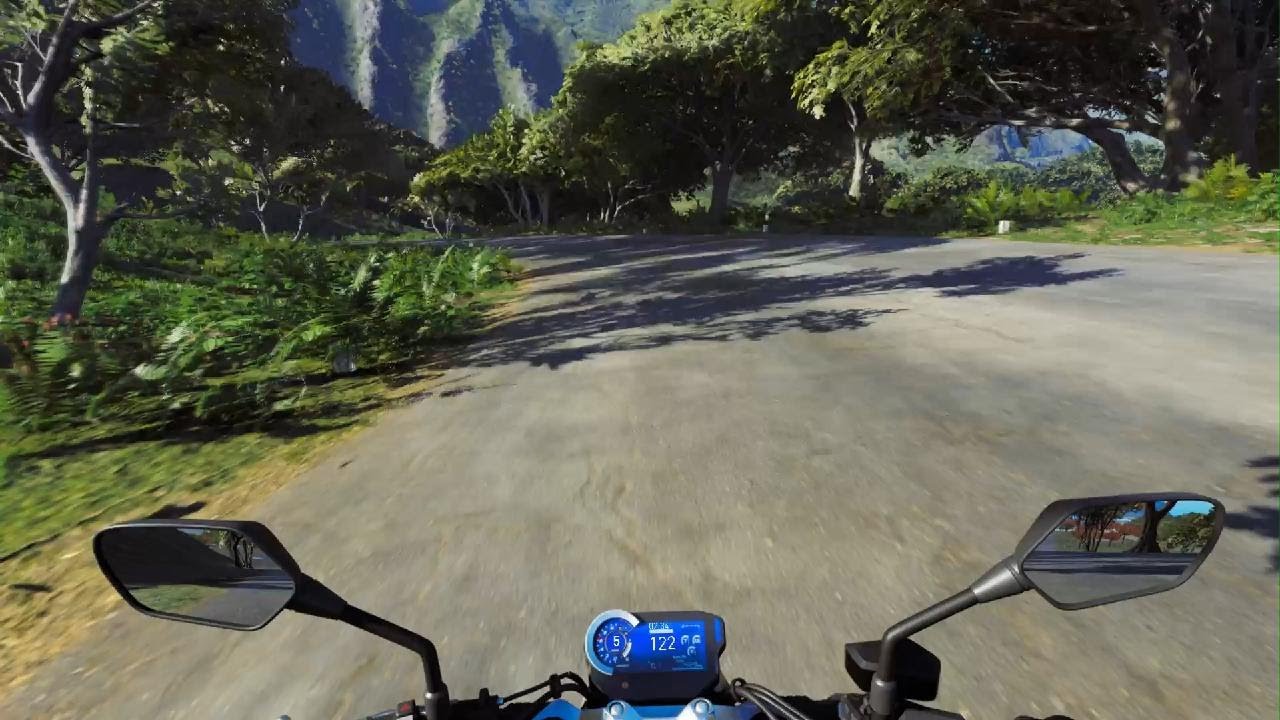 ruta en moto