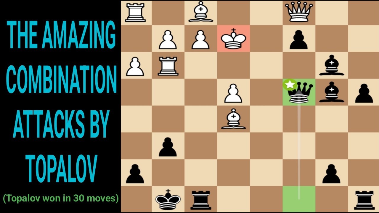 Joel lautier vs Veselin topalov 1999 - Amber Blindfold Tournament. Monte Carlo, France