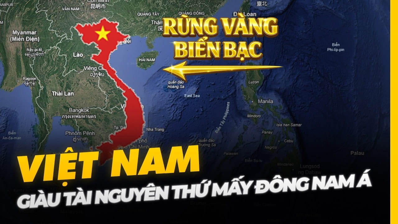 NƯỚC NÀO NHIỀU TÀI NGUYÊN NHẤT ĐÔNG NAM Á? VIỆT NAM SỐ MẤY?