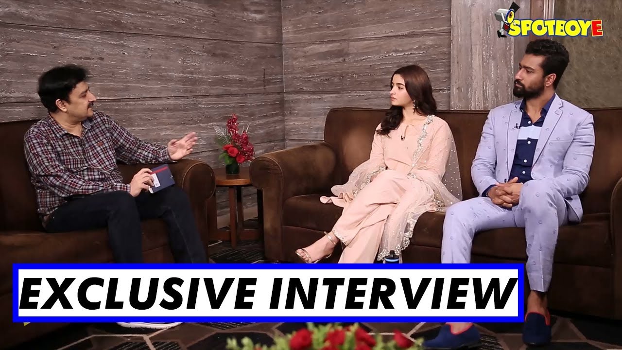 RAAZI Interview | Alia Bhatt & Vicky Kaushal speak to Editor Vickey Lalwani | SpotboyE