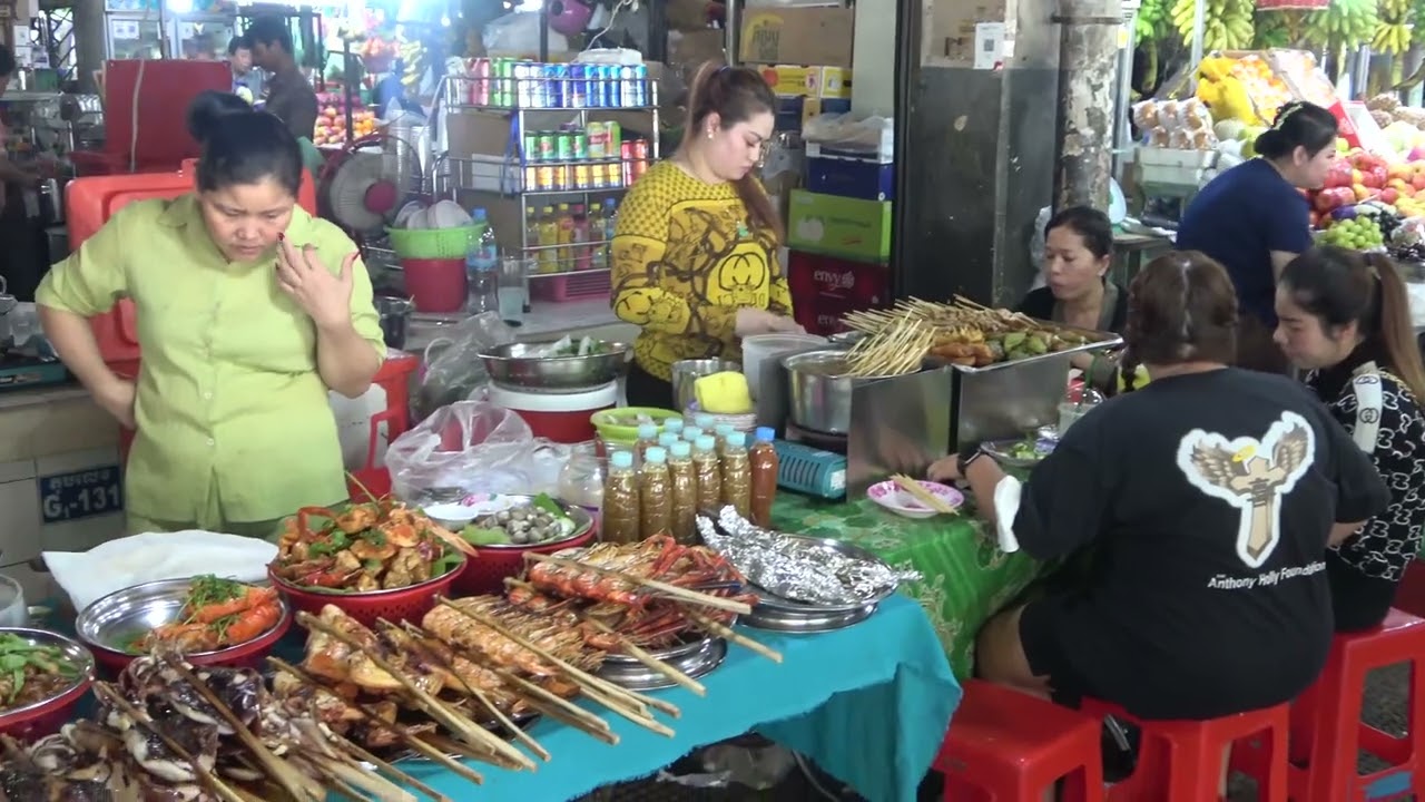 Phnom Penh le Central Market au Cambodge, 2023