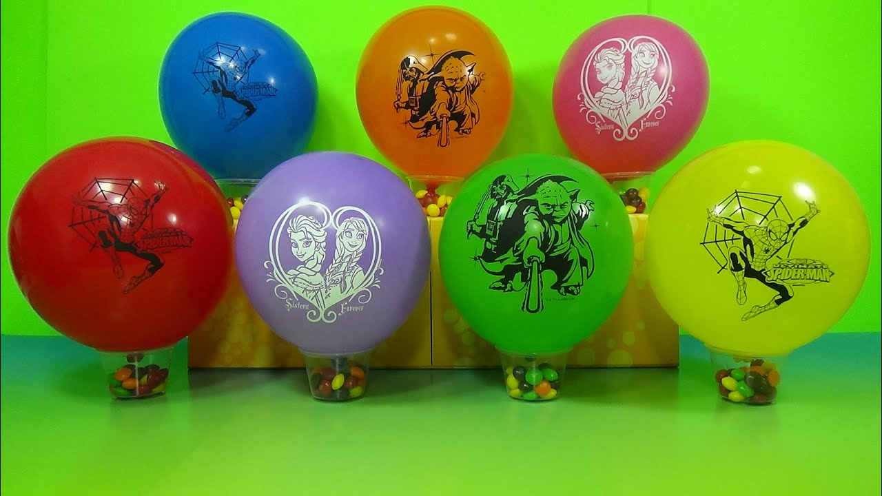 Learn Colors for Kids | Balloons & Hidden Surprise Toys | “Balloon Pop Challenge”