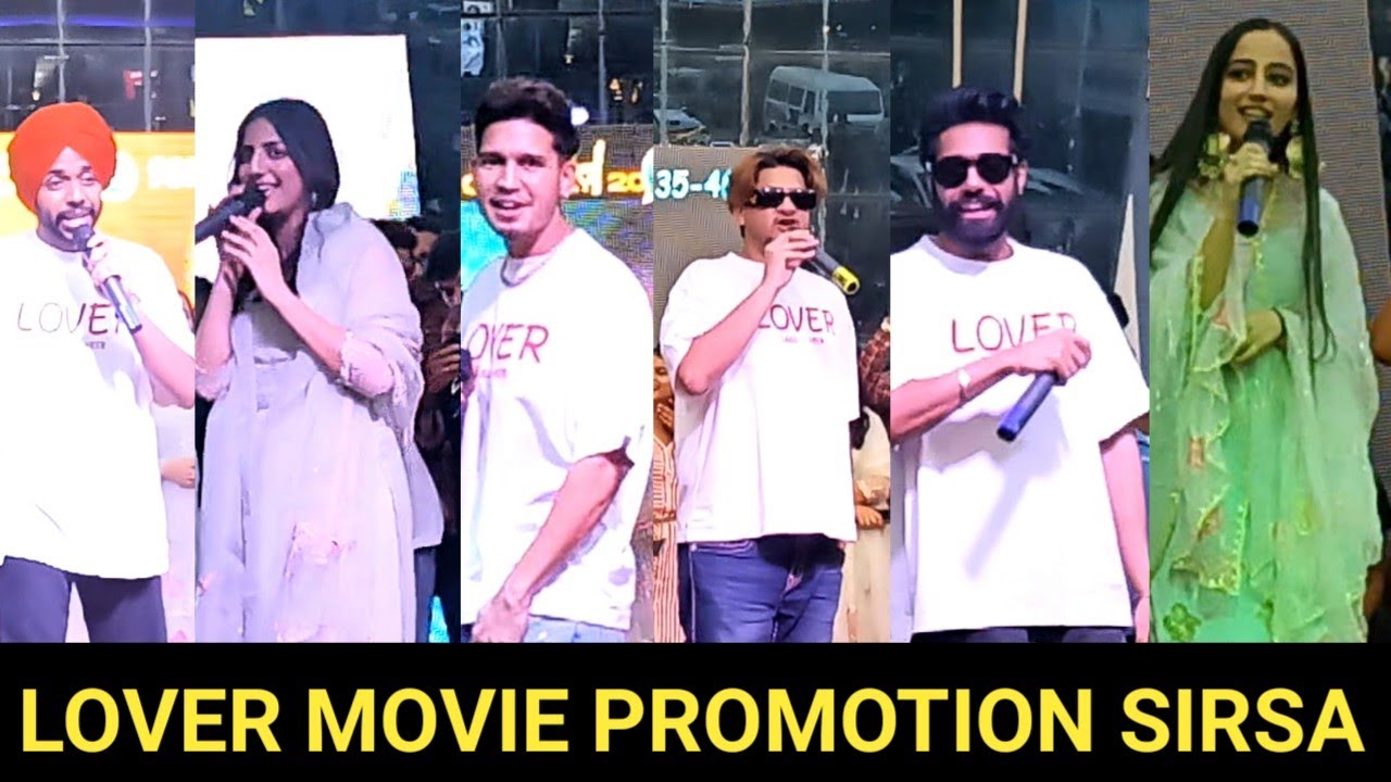 Lover Movie Promotion At OHM Sirsa