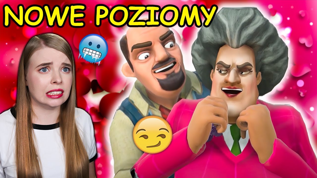 DWA NOWE POZIOMY WALENTYNKOWE w Scary Teacher 3D #22 🤩
